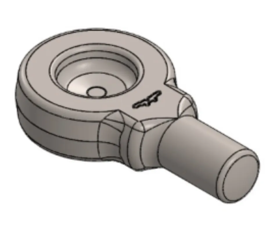 Forged part